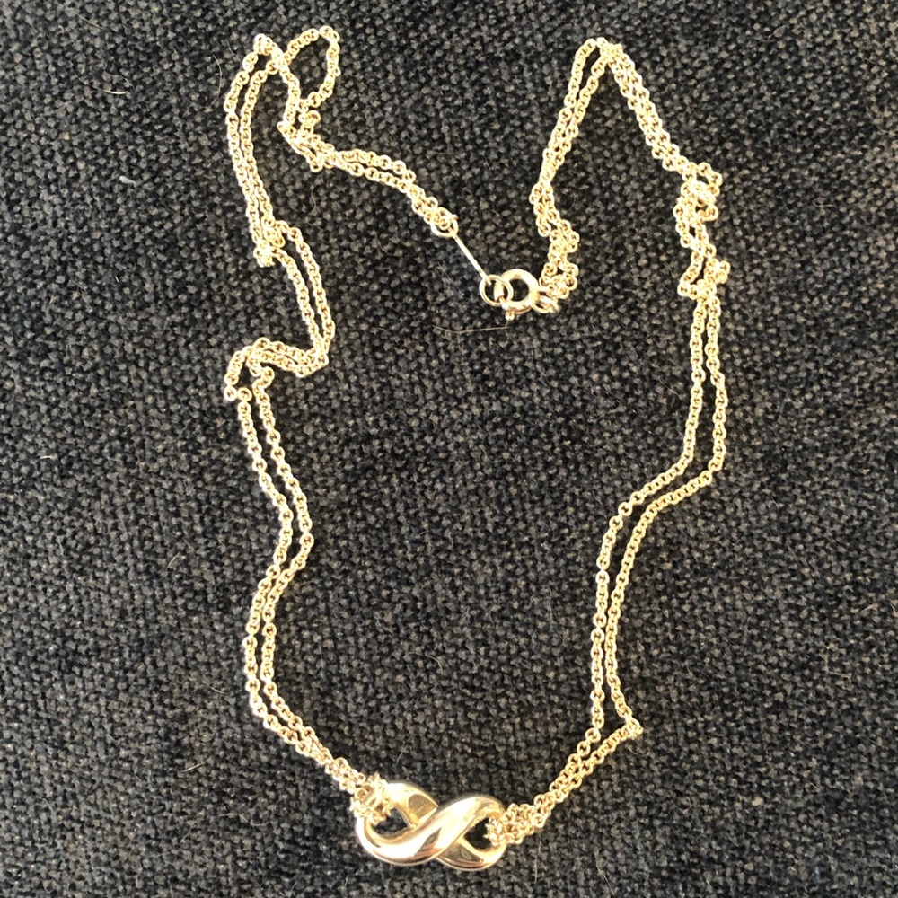 Tiffany & Co. Double Strand Infinity Necklace - Picture 2 of 8